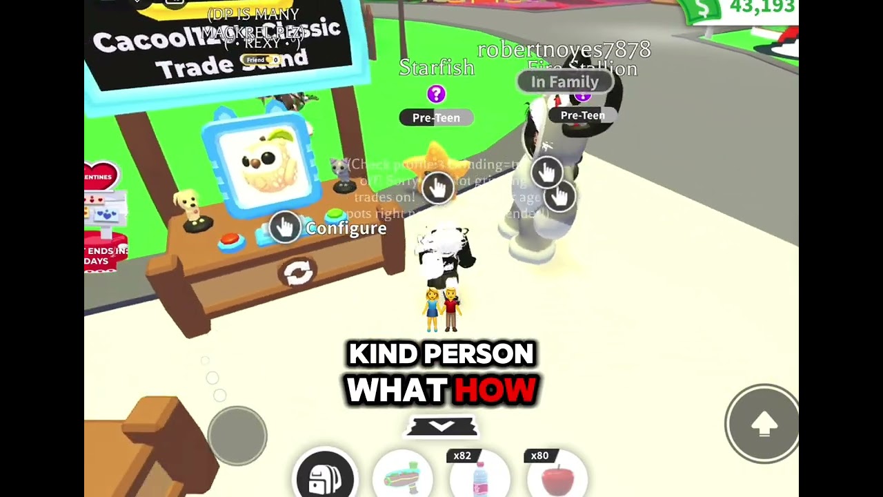 Adopt me yapping+grinding!