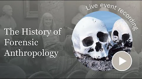 Sue Black - The History of Forensic Anthropology - Perhaps it is Really Forensic Anatomy