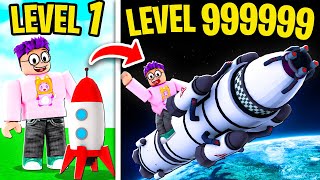 We Break The World Record In Roblox 321 Blast Off Simulator we Went To Mars