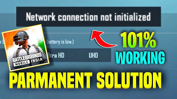 How To Fix Bgmi graphic Network connection not initialized , BGMI Map Not download