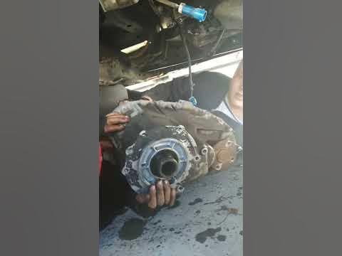 Transfer case removal finale - YouTube