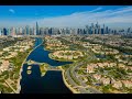 Jumeirah islands by drone