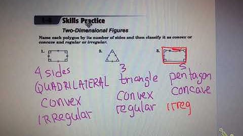 lesson 1-6 two dimensional figures