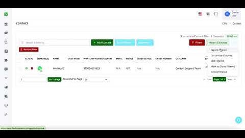 How To Export Contacts From CRM With Custom Fields [Alendei Automation Platform]