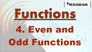 F4 || Even and Odd Functions || Functions || Aptitude Preparation #Fresherism #CPAT #aptitude