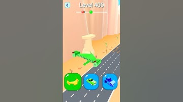 Shape-shifting Funny Race All Level Gameplay Walkthrough Master Level #400 BeamNG.drive #Shorts