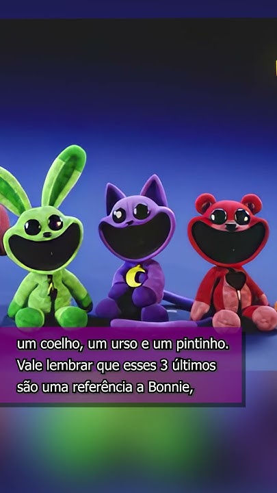 Os SMILING CRITTERS são os novos monstros de POPPY PLAYTIME 3