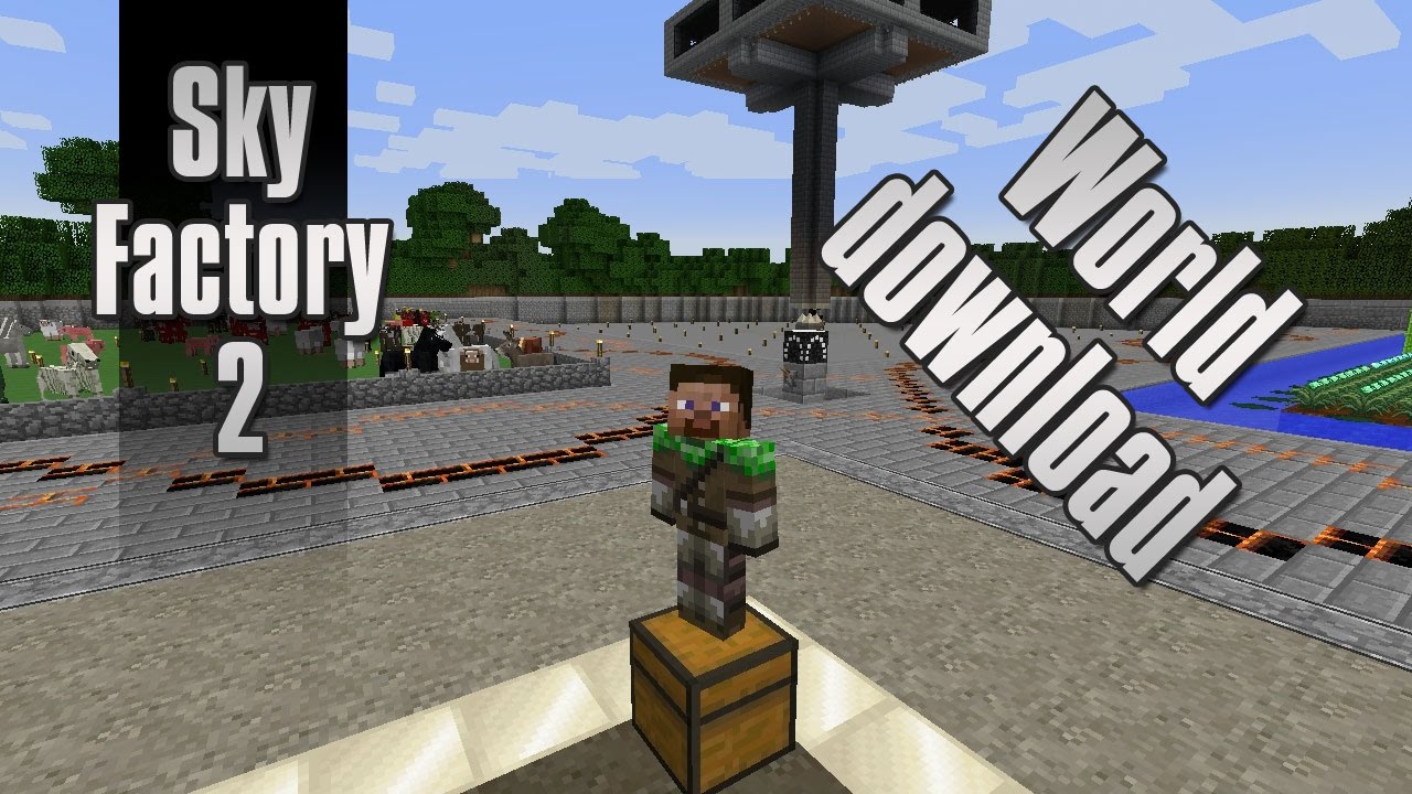 Dansk Minecraft Sky Factory 2 World download HD Dansk Minecraft Sky Factory 2 World download HD