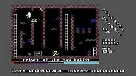 C64 Gamevideo - Blagger Part 1/3