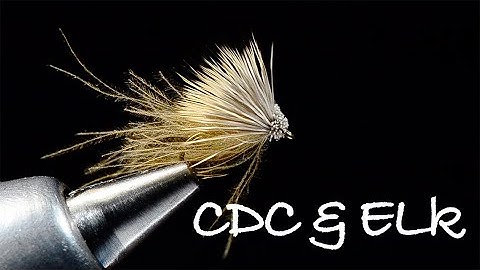 CDC & Elk Caddis Dry Fly Tying Instructions - Tied by Charlie Craven
