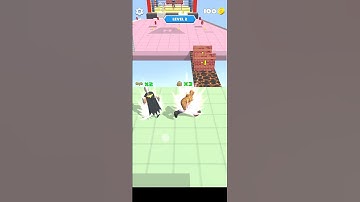 SuperHero bridge Race 3D l2 #game #android #worldgamePlay Subscribe to get more funny #shorts