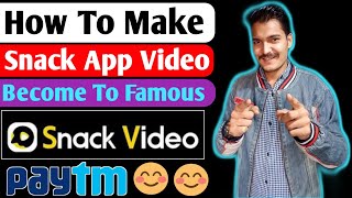 Snack Par Video Kaise Banaye | How To Make A Video On Snack App | Snack Tutorial | Gott Technical screenshot 1