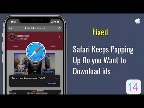iPhone Safari App Keeps Popping Up Do You Want to Download ids after ...