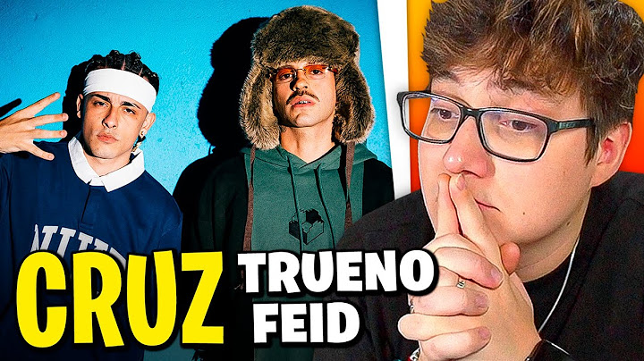 REACCION a TRUENO, FEID: "CRUZ"