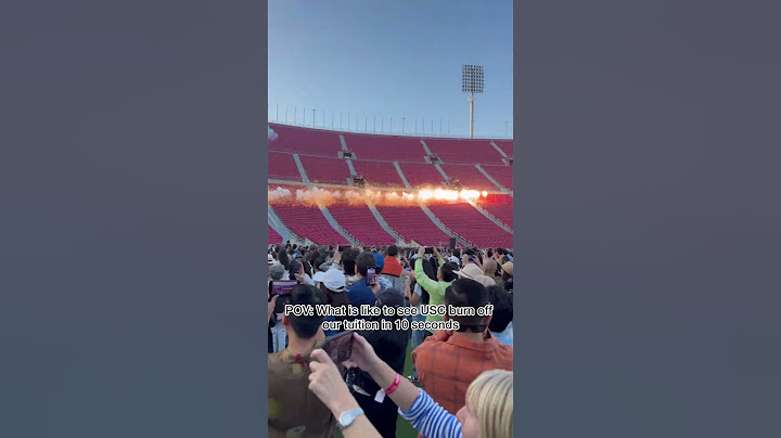 Flash-Inspired Fireworks Display At USC