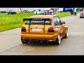 Tuner cars arriving on a Carmeet | Carfanatics 2021