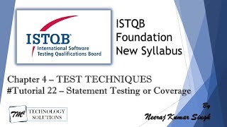 ISTQB Foundation Level | 4.3.1 Statement Testing | Statement Coverage | White Box | ISTQB Tutorials