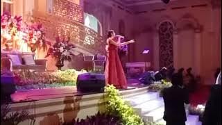 Lyodra - I Surrender at Wedding Aca & Tiara (Medan)
