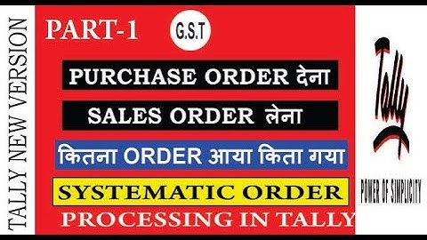 PURCHASE AND SALES PROCESSING IN TALLY ERP9 UNDER GST|COMPLETE VIDEO GST TALLY|PART-1|HINDI