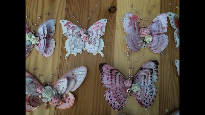 Butterflies and Diamond Dust Sparkle by Refunction Crafts - Get them in my   Shop! 