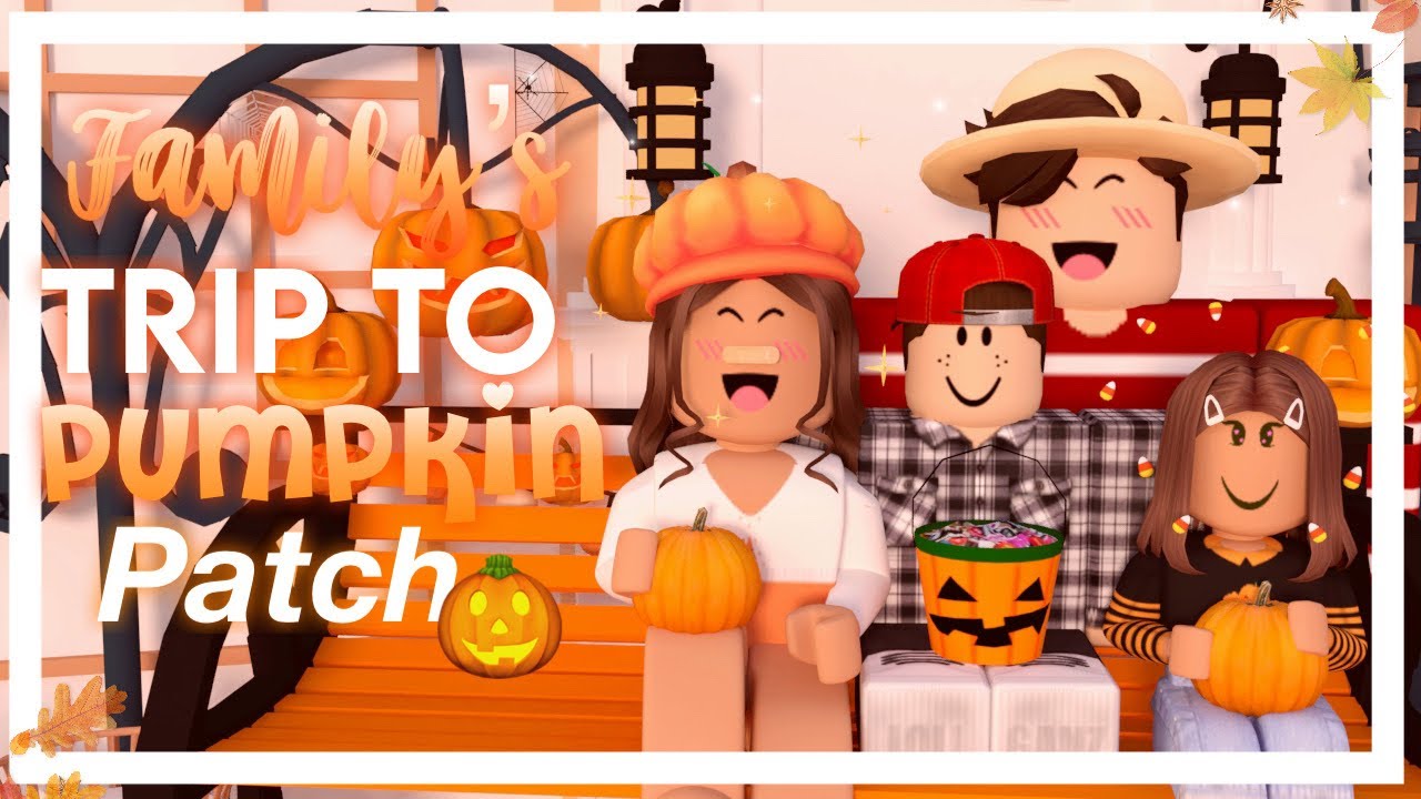 Family's Trip To The Pumpkin Patch | Roblox Bloxburg Roleplay ...