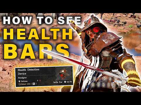 How to see HEALTH BARS | Health Detection Device Location ► Crimson Desert