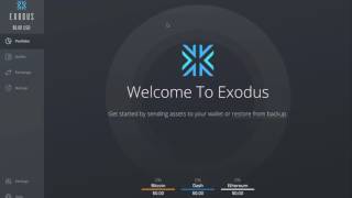 Getting Started with Cryptocurrency   Exodus Wallet Tutorial & Live Examples