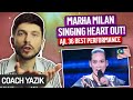 YAZIK reacts to AJL36 BEST PERFORMANCE WINNER - Marsha Milan - CINTA