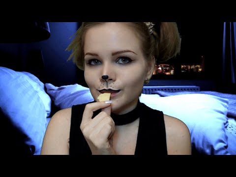АСМР| Мышка почистит обувь и споёт тебе колыбель | Таппинг ,Итинг, |ASMR eating , shoes cleaning