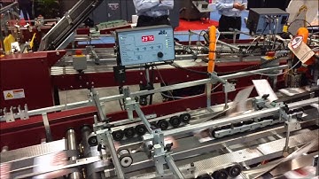 Vantage 720 In Line System with Perf N Crease - Feeding, scoring, gluing, and folding 60K an hour