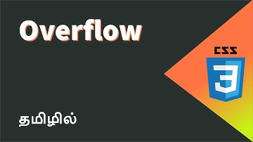 CSS Overflow, Overflow X and Y Properties Explained in Tamil
