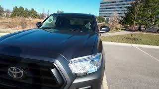 Cheapest new Toyota Tacoma, 2023 Tacoma SR 4 cylinder,4x2, MSRP 26870 base model utility package