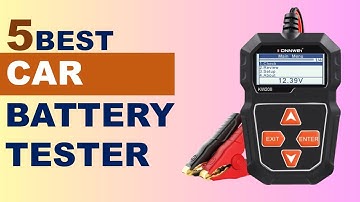 Top 5 Best Car Battery Testers in 2025 | Accurate Battery Analyzers for Cars
