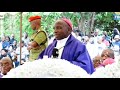 MASHAMU FATHER BISHOP EXCAVATES THE FUNERAL OBJECTS OF THE LATE JENISTA MHAGAMA 