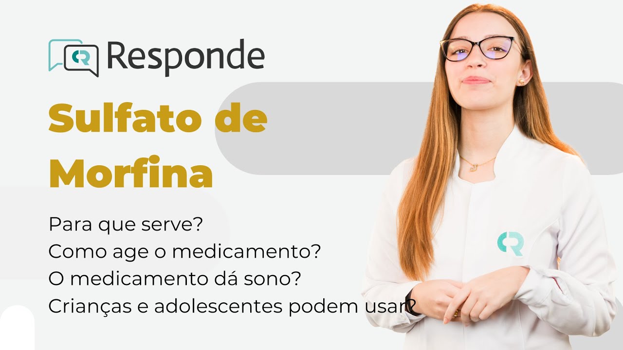 Sulfato de Morfina - Para que serve? Qual a diferença entre dor aguda e ...