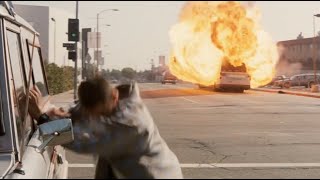 Speed (1994) - First Bus Explosion