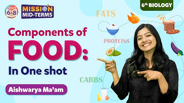 Components of Food in One shot | NCERT Science Class 6 Chapter 2 | BYJU