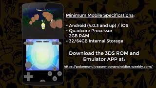 How fast Pokemon Ultra Sun and Moon Runs in Android(DOWNLOAD LINK)