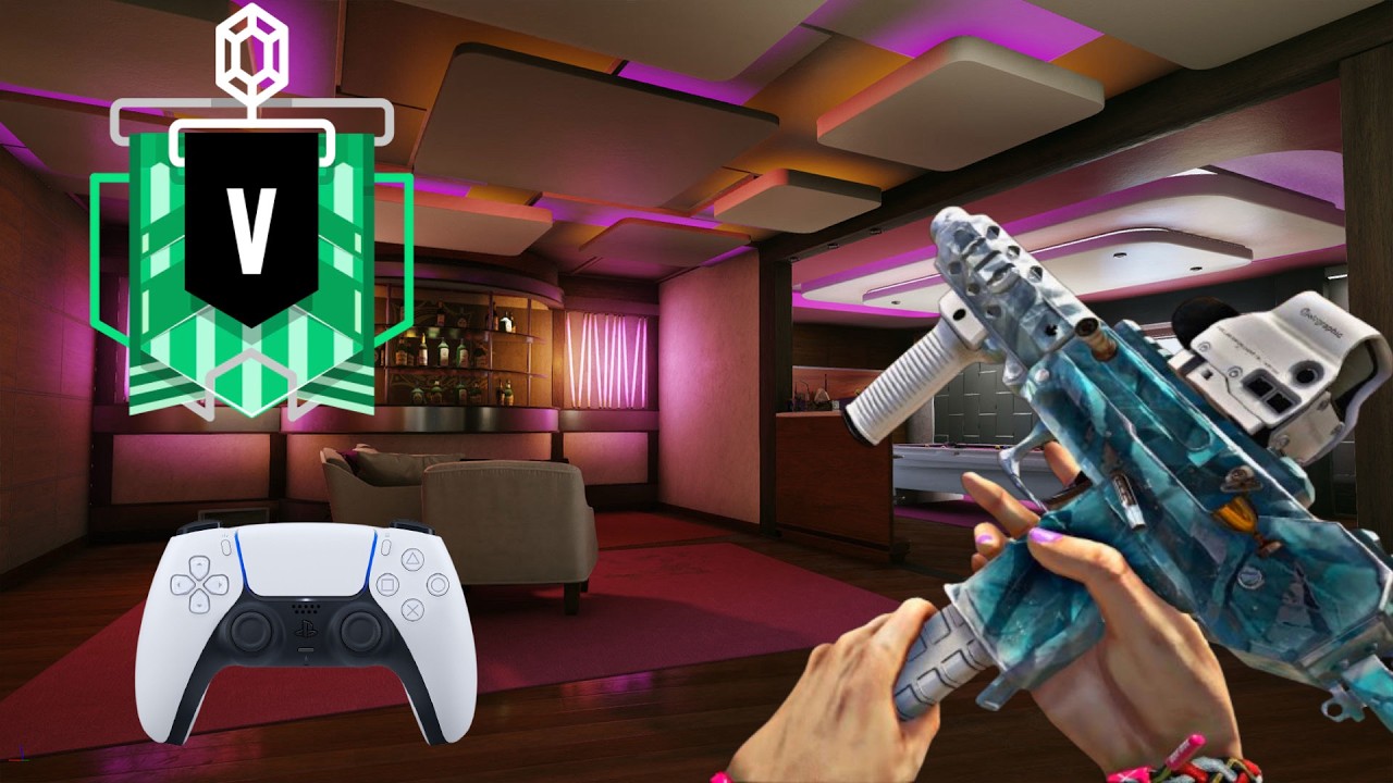 *BEST* CONSOLE SETTINGS + EMERALD GAMEPLAY  (Rainbow Six Siege)