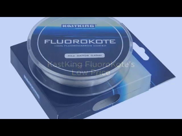 KastKing FluoroKote Fishing Line 100% Pure Fluorocarbon Coated