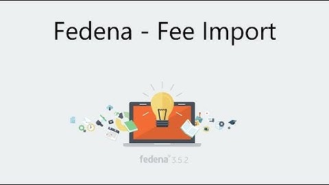 Fedena - Fee Import