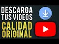 Como Descargar Videos De YouTube Sin Perder Calidad Tus videos en HD, 2K, 4K y sin perder Bitrate Como Descargar Videos De YouTube Sin Perder Calidad Tus videos en HD, 2K, 4K y sin perder Bitrate