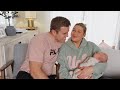 MEET OUR NEWBORN + NAME REVEAL! | James and Carys