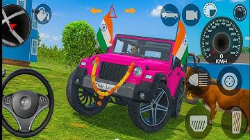 Modified Mahindra Thar Car Games: Indian Cars (Gadi Wala Game) - Car Game Android Gameplay 2025