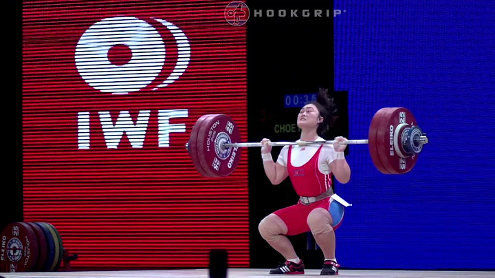 Choe Hyo Sim (63) - 139kg Clean and Jerk @ 2015 Senior World Championships