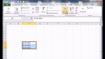 MS Excel - Trzy kroki do poprawnego formatu daty