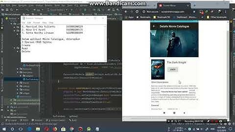 Membuat Aplikasi Sederhana dengan Basis Data SQLite - Movie Catalogue