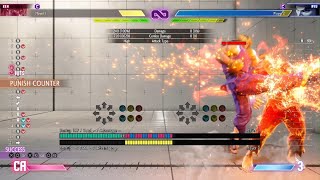 Ken Triple OD Jinrai Loop Combo (58% damage)