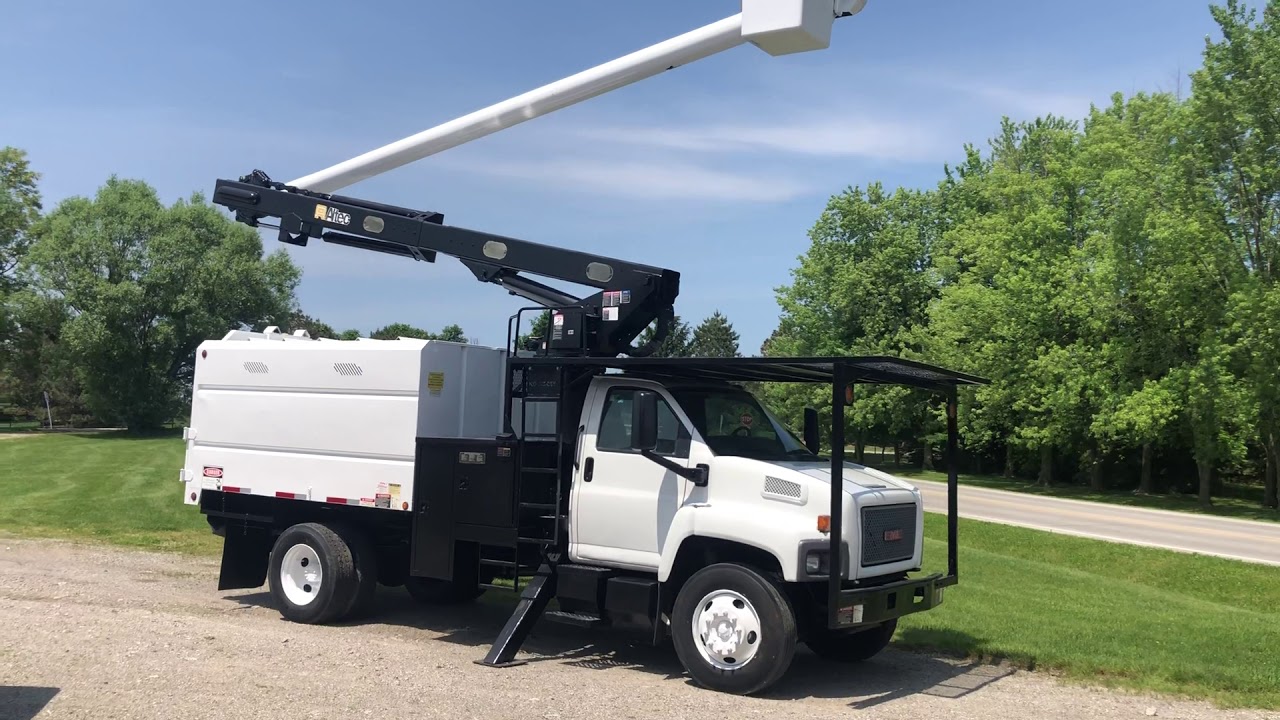 Forestry bucket truck for sale YouTube