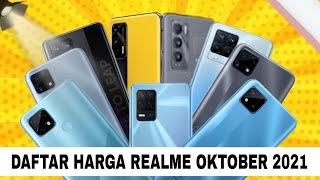 DAFTAR HARGA HP REALME OKTOBER 2021